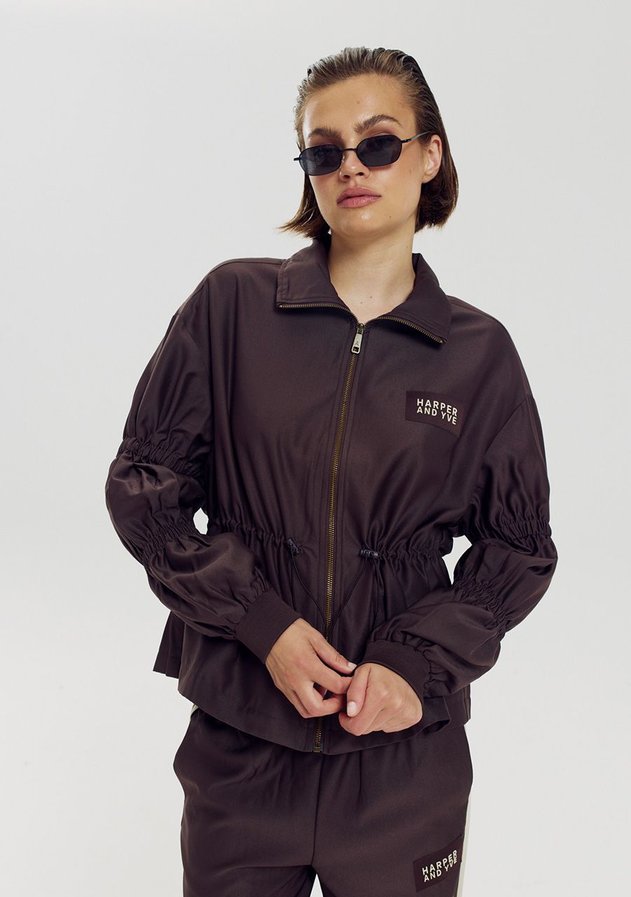 HARPER & YVE Gina Trainingsjacke I Hot Fudge