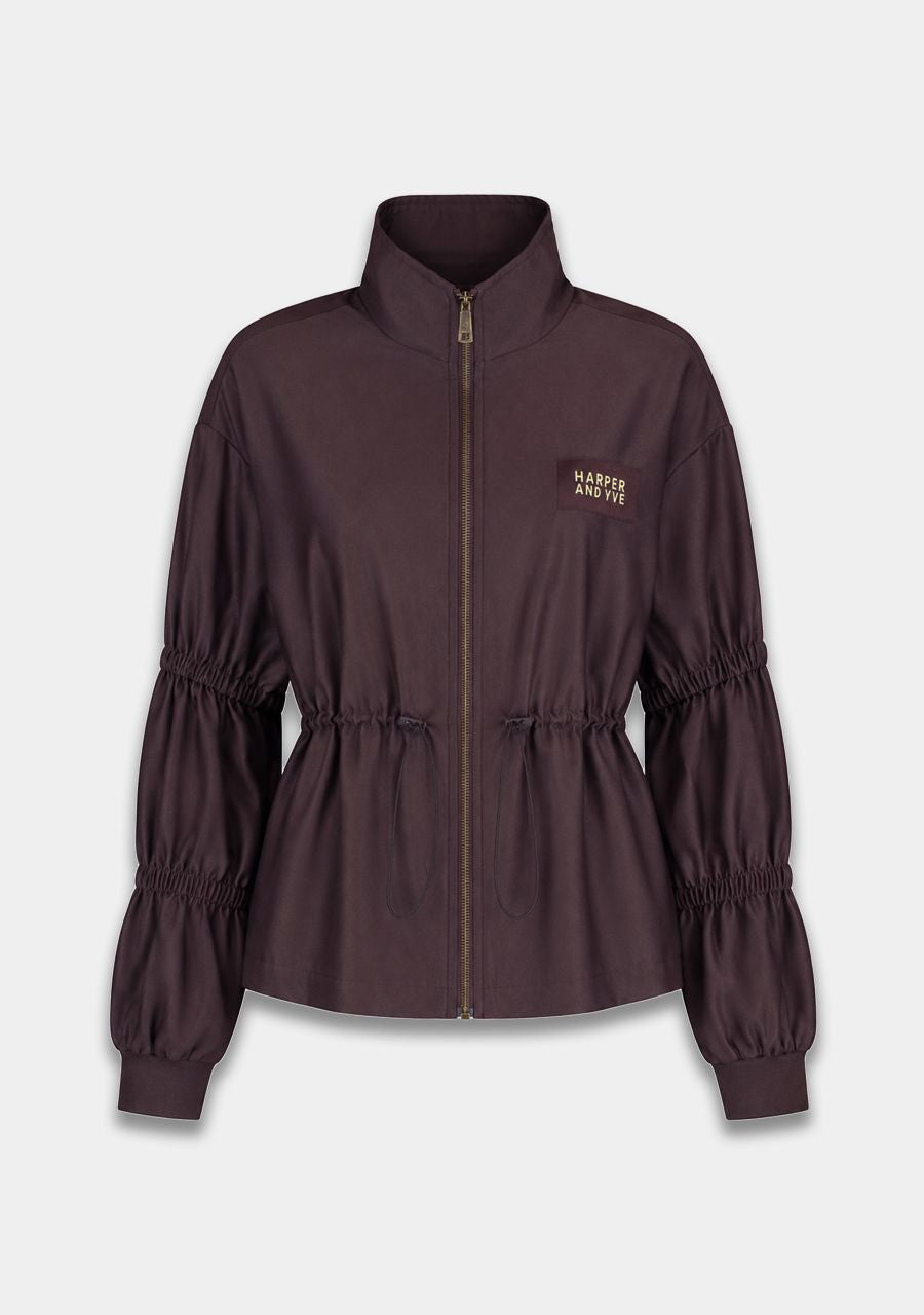 HARPER & YVE Gina Trainingsjacke I Hot Fudge