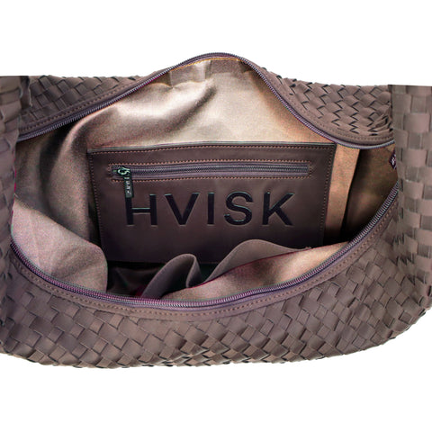 HVISK Haze Braided Neoprene - espresso