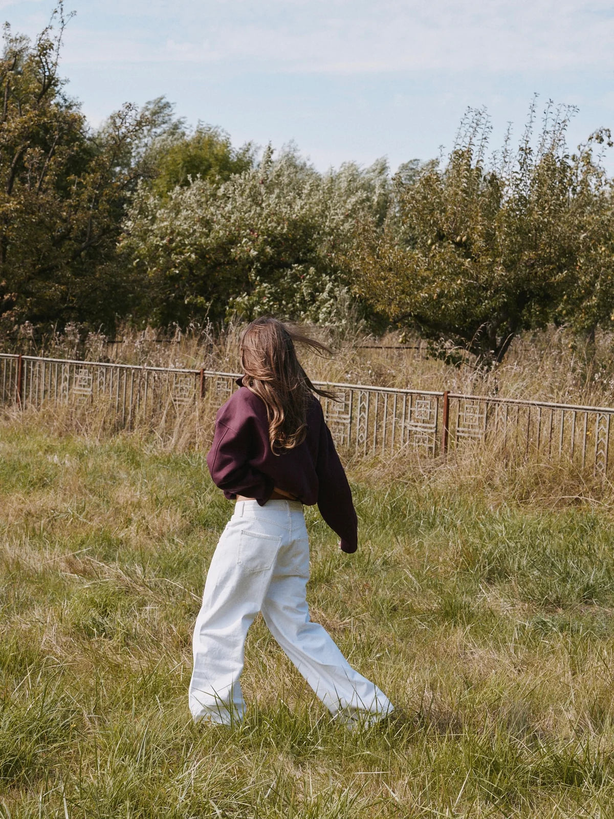 HEY SOHO TECHNO SWEATSHIRT I plum