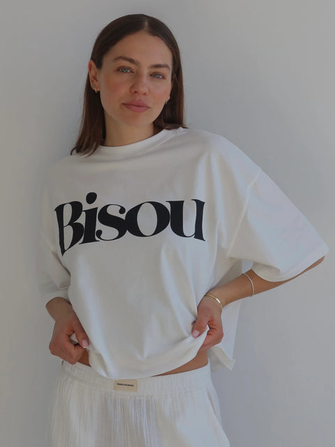 HEY SOHO BISOU T-SHIRT off-white