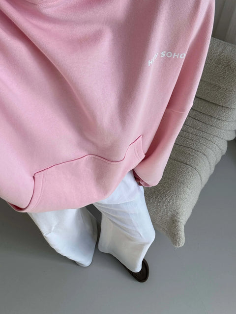 HEY SOHO HEALTH AND WELLNESS Hoodie vintage pink