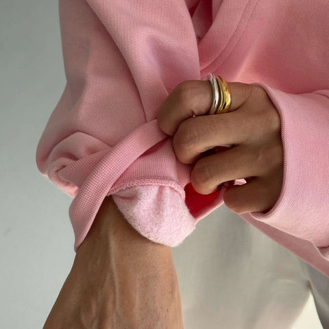 HEY SOHO HEALTH AND WELLNESS Hoodie vintage pink