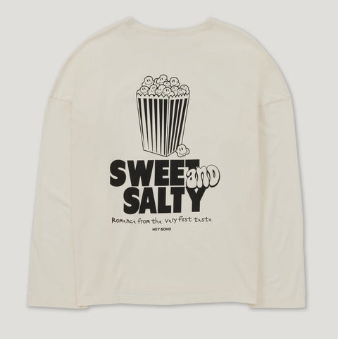 HEY SOHO POPCORN Longsleeve off-white