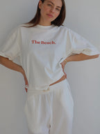 HEY SOHO THE BEACH T-SHIRT off-white