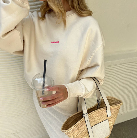 HEY SOHO SOHO CLUB Sweater natur