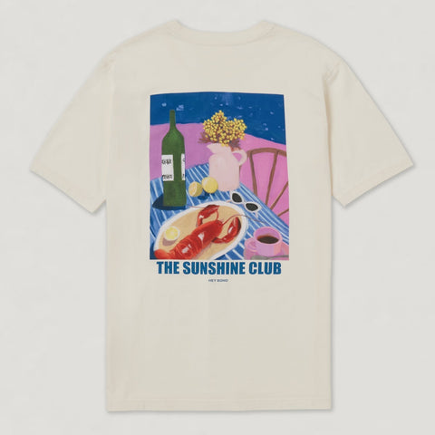 HEY SOHO SUNSHINE CLUB T-Shirt oatmilk