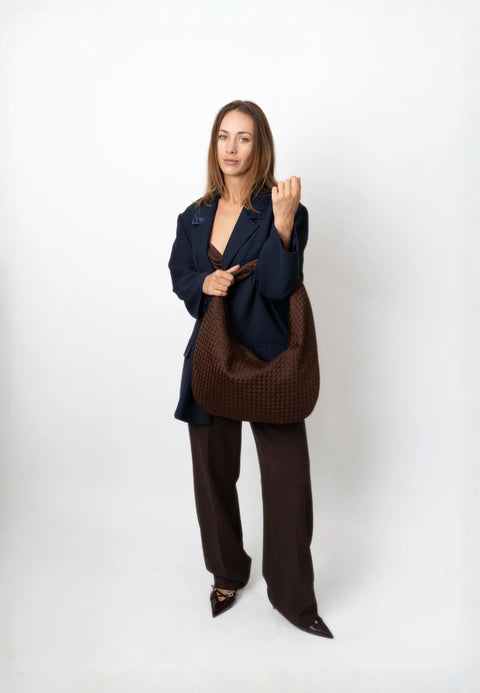 HVISK Haze Braided Neoprene - espresso