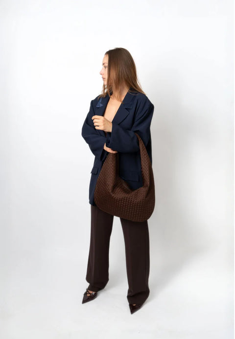 HVISK Haze Braided Neoprene - espresso