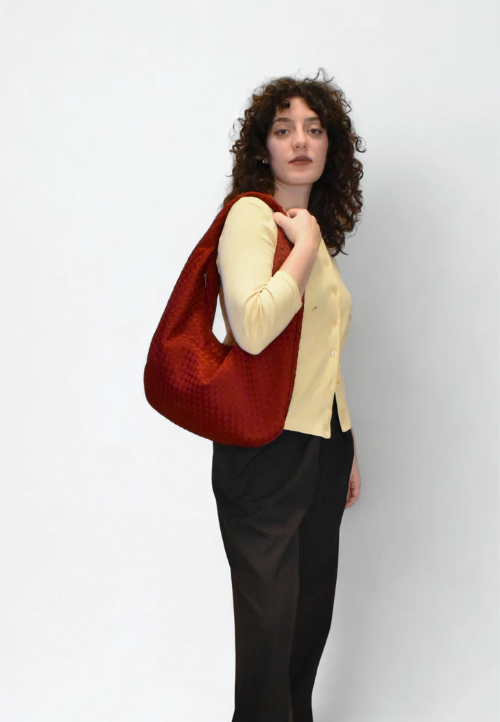 HVISK Haze Braided Neoprene - scarlet red