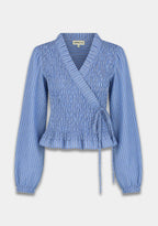 HARPER & YVE Debby Bluse I Blau gestreift