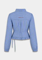 HARPER & YVE Debby Bluse I Blau gestreift