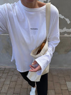 SOHO STUDIOS LIA LONGSLEEVE white