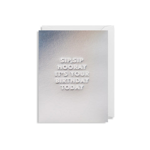 LAGOM DESIGN Minikarte BIRTHDAY TODAY
