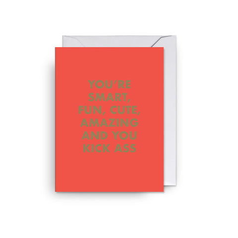 LAGOM DESIGN Minikarte YOU'RE SMART