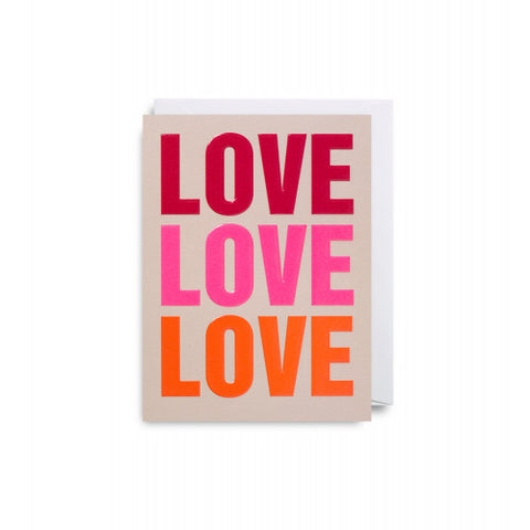 LAGOM DESIGN Minikarte COZY LOVE