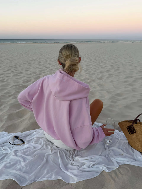 HEY SOHO LOVE YOURSELF Hoodie blush