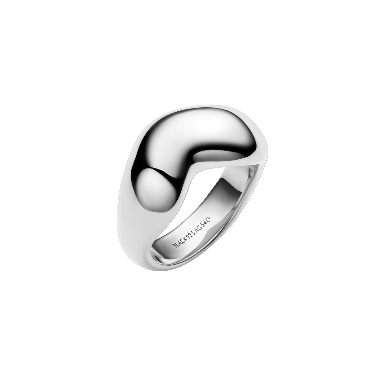 MARIA BLACK Tryvann Ring silber