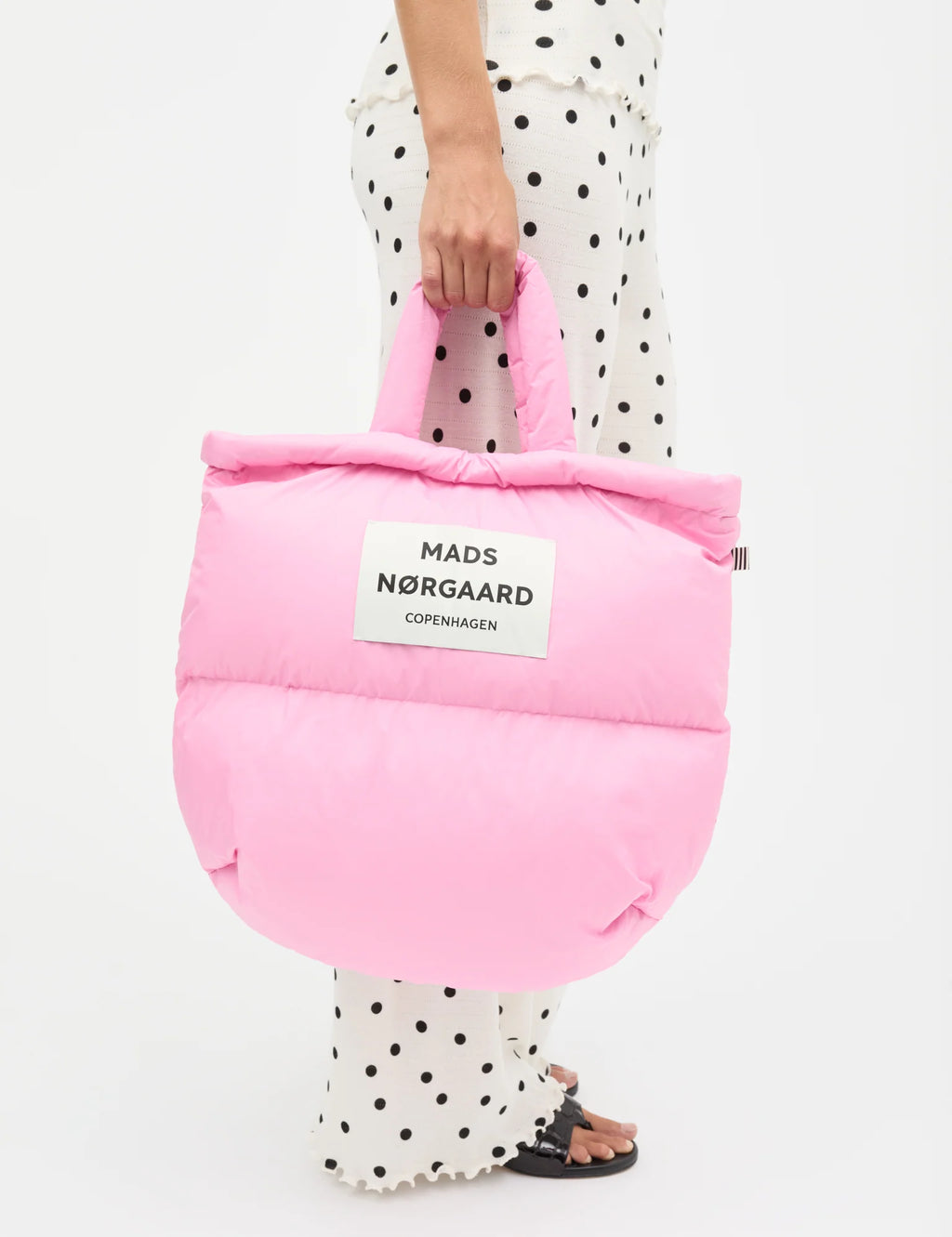 MADS NØRGAARD Light Ripstop Pillow Bag - begonia pink
