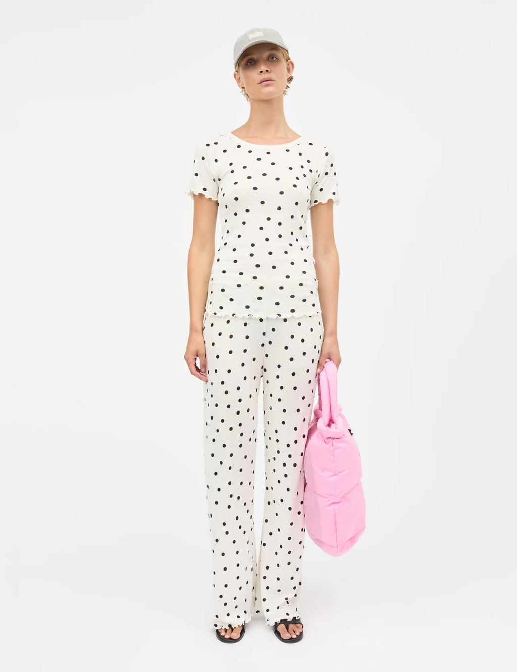 MADS NØRGAARD Light Ripstop Pillow Bag - begonia pink