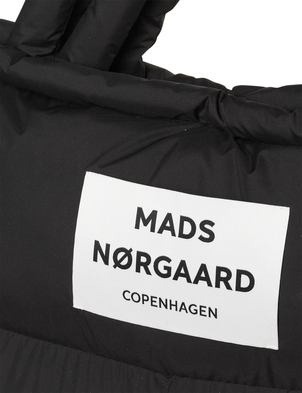 MADS NØRGAARD Light Ripstop Pillow Bag - black