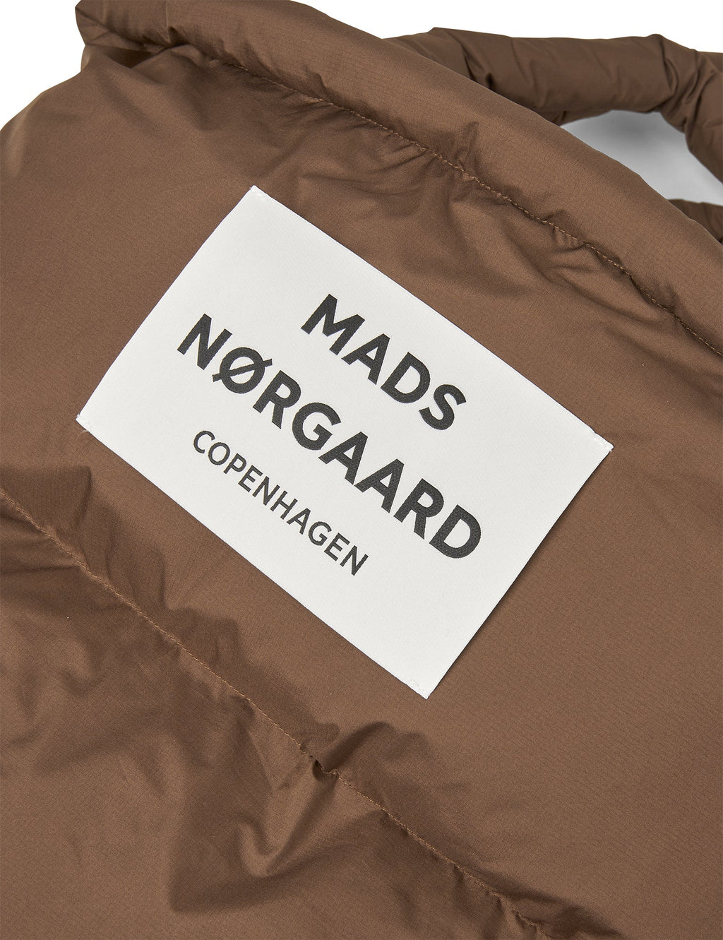 MADS NØRGAARD Light Ripstop Pillow Bag - cocoa