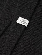 MADS NØRGAARD One Wool Frika Hooded Scarf - black