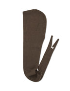 MADS NØRGAARD One Wool Frika Hooded Scarf - turkish coffee