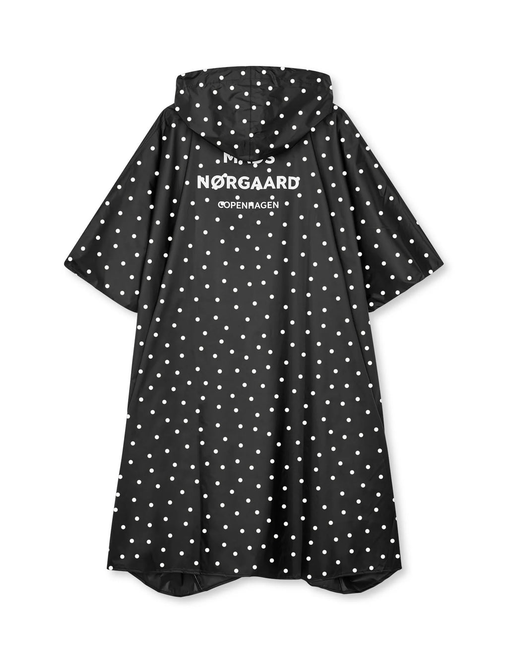 MADS NØRGAARD Raino Scape Dot Cape - Dot AOP black