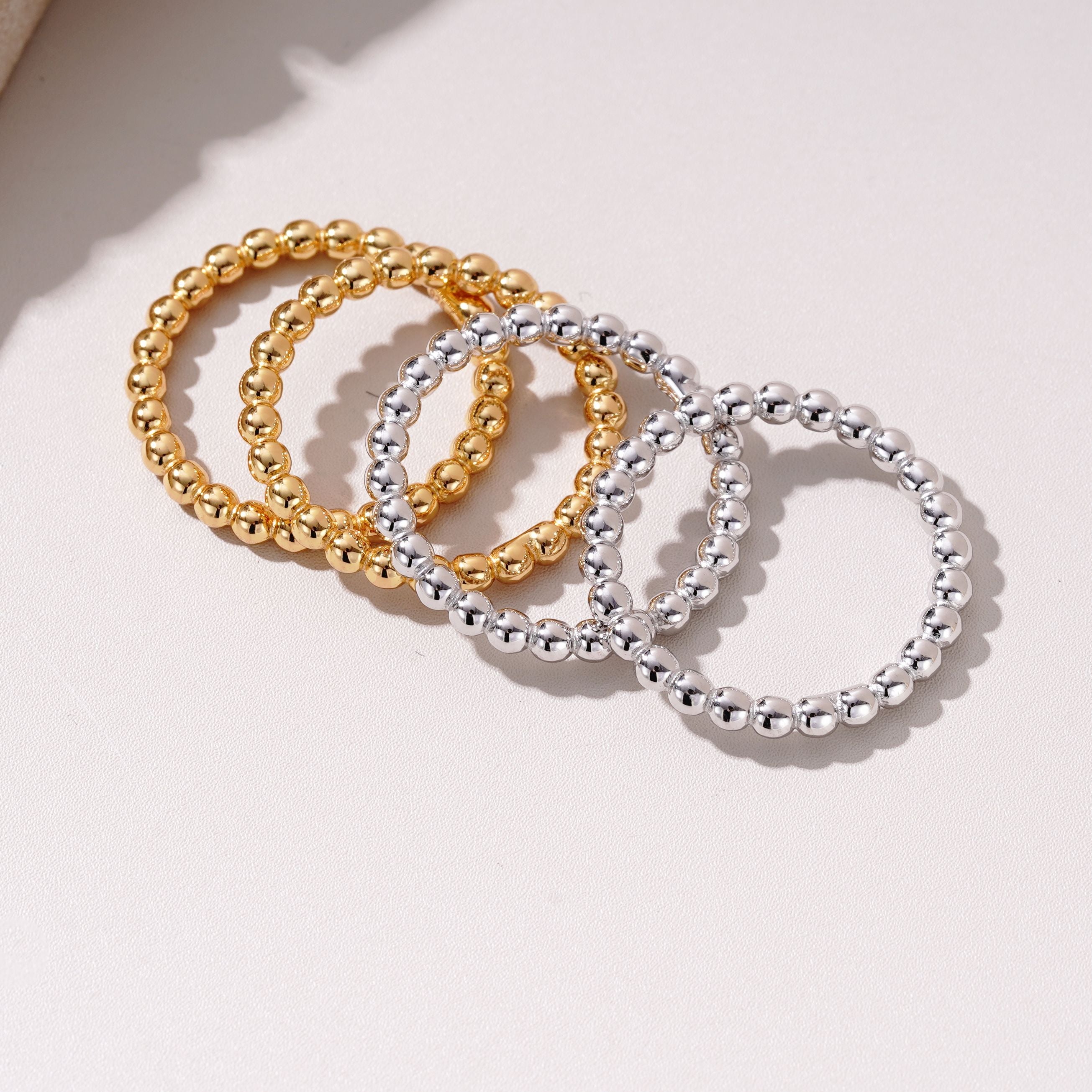 MaisonLeBo Ring Bobble silber