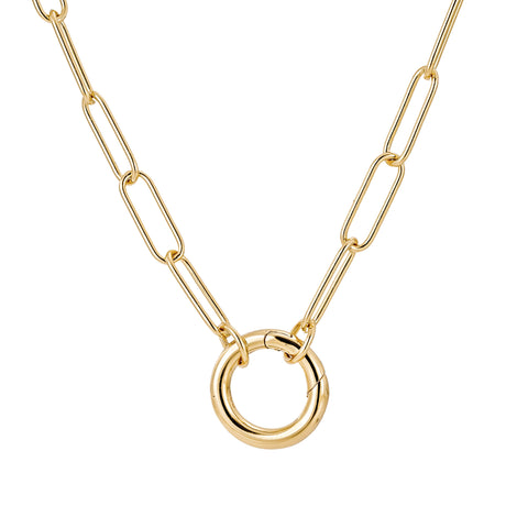 MaisonLeBo Link Chain Necklace gold
