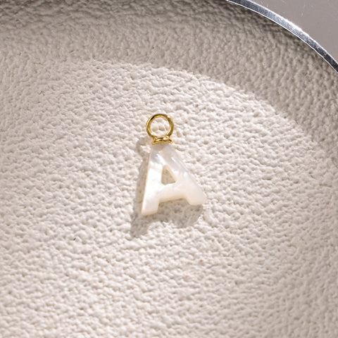 MaisonLeBo Mother of Pearl Letter Charms