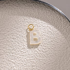 MaisonLeBo Mother of Pearl Letter Charms