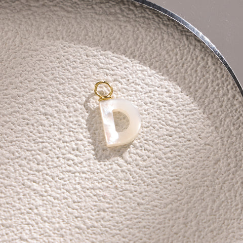 MaisonLeBo Mother of Pearl Letter Charms