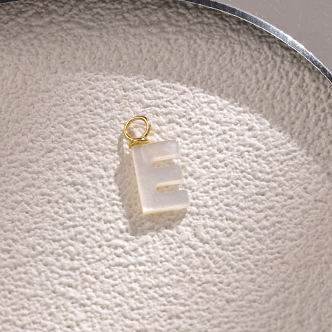 MaisonLeBo Mother of Pearl Letter Charms