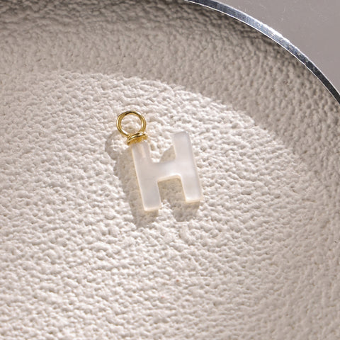 MaisonLeBo Mother of Pearl Letter Charms