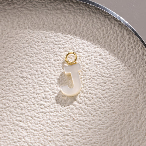 MaisonLeBo Mother of Pearl Letter Charms