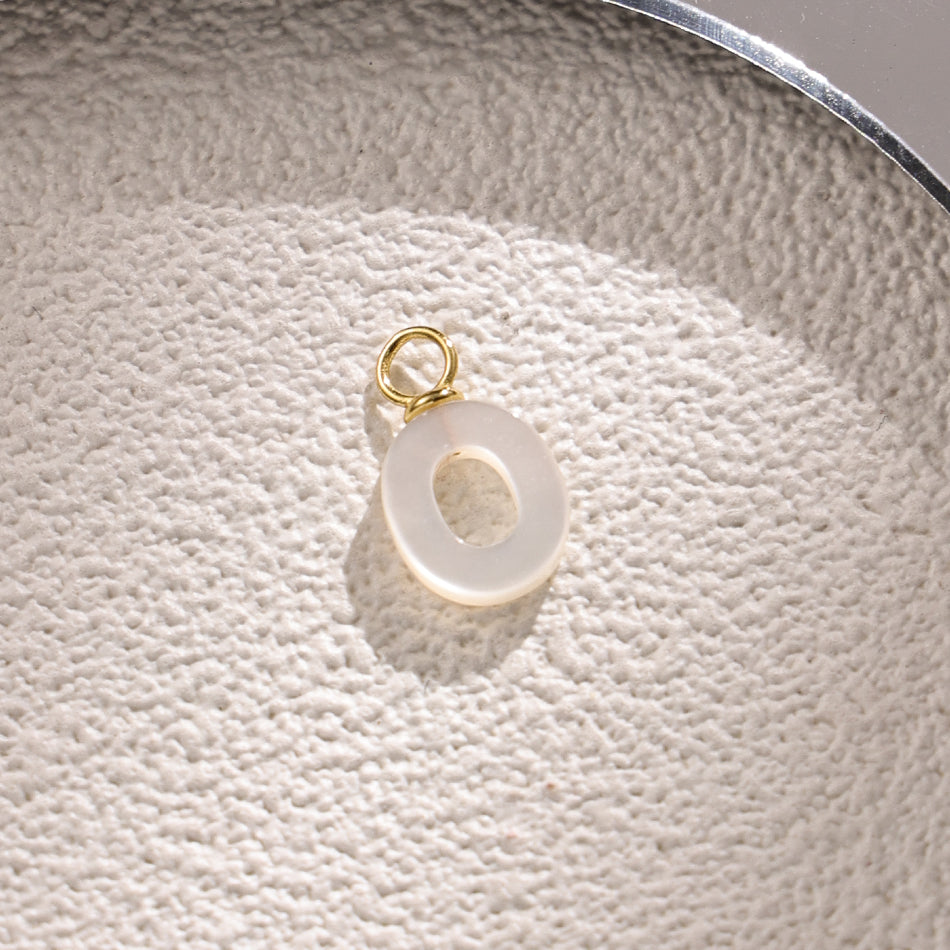 MaisonLeBo Mother of Pearl Letter Charms