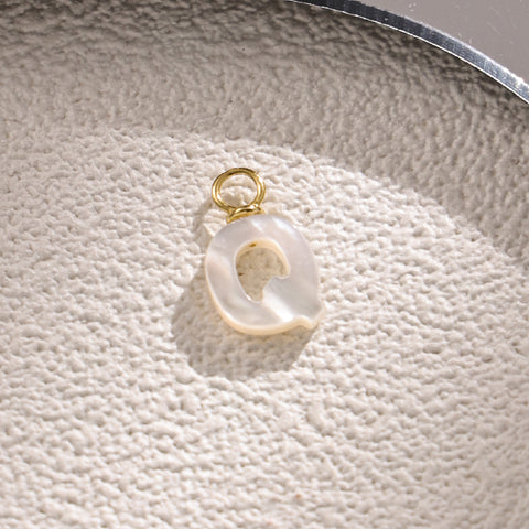 MaisonLeBo Mother of Pearl Letter Charms