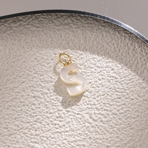 MaisonLeBo Mother of Pearl Letter Charms