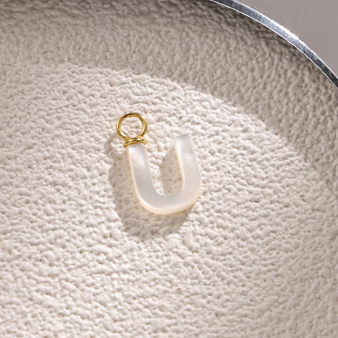 MaisonLeBo Mother of Pearl Letter Charms
