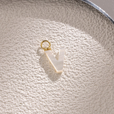 MaisonLeBo Mother of Pearl Letter Charms