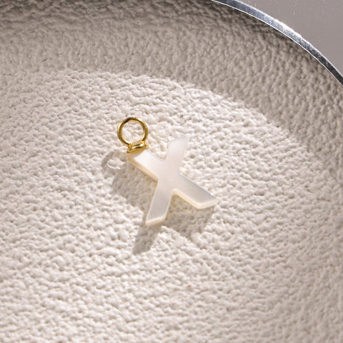 MaisonLeBo Mother of Pearl Letter Charms