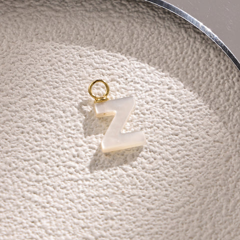 MaisonLeBo Mother of Pearl Letter Charms