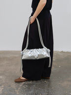 ÖLEND Dumpling Bag - silver
