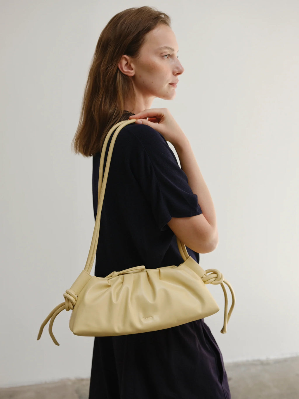 ÖLEND Dumpling Bag - butter yellow