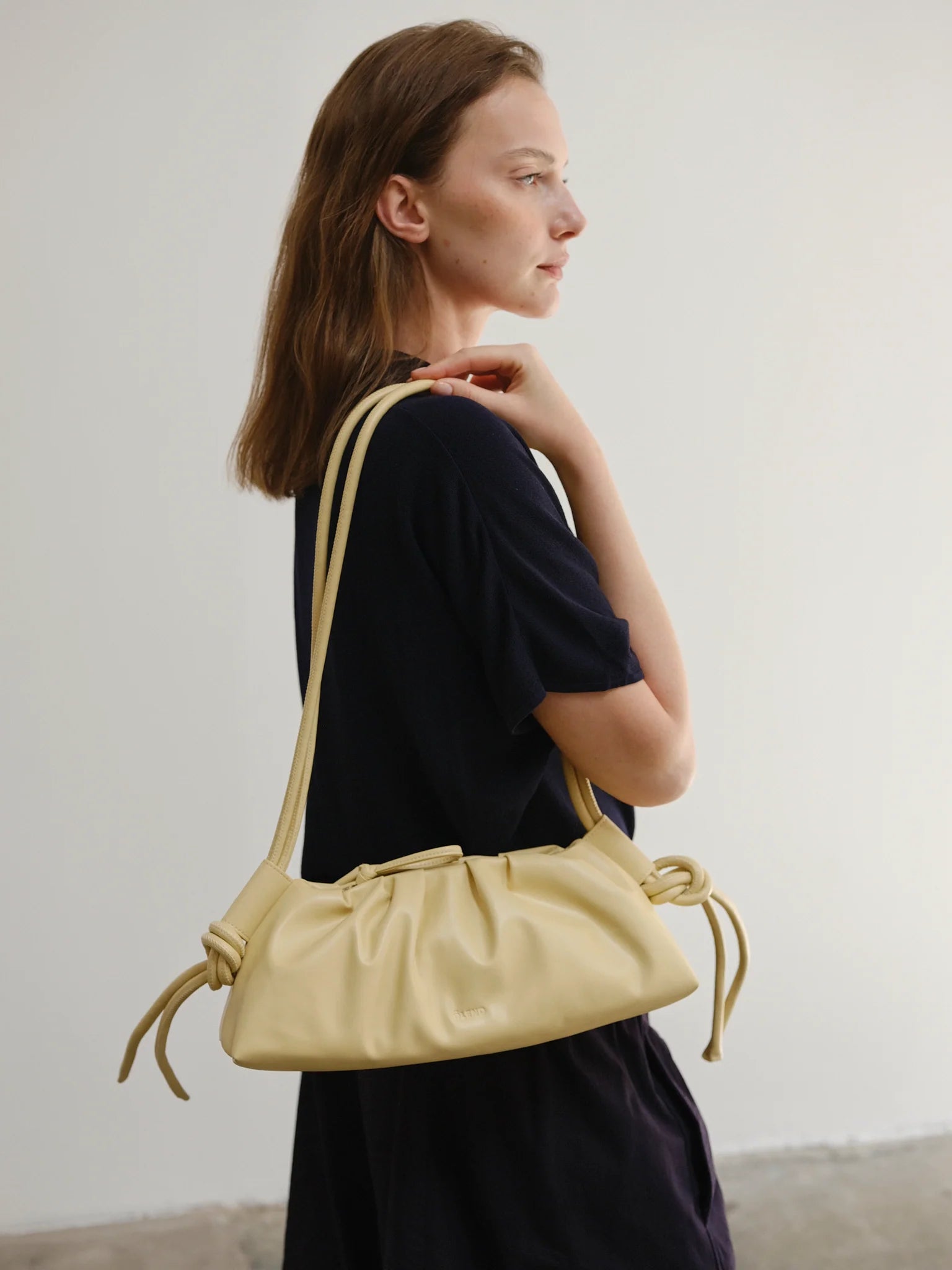 ÖLEND Dumpling Bag - butter yellow