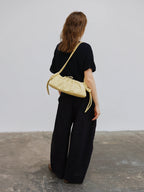 ÖLEND Dumpling Bag - butter yellow