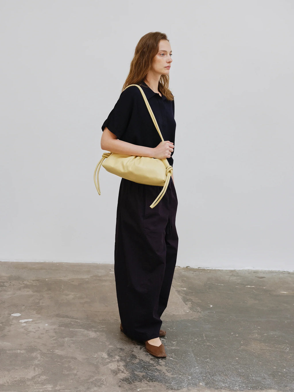 ÖLEND Dumpling Bag - butter yellow