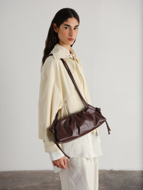 ÖLEND Dumpling Bag - chocolate